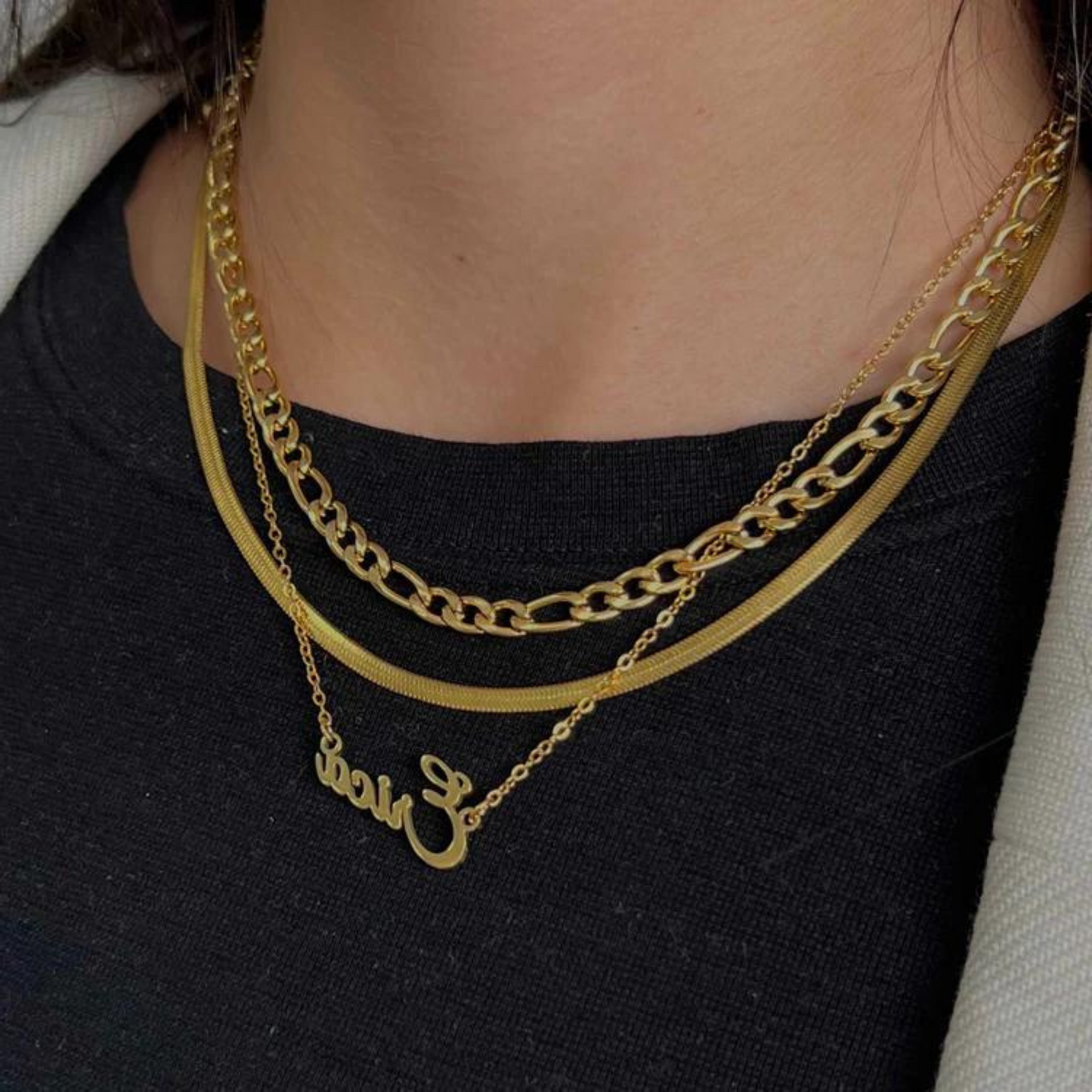 FLAT SNAKE CHAIN