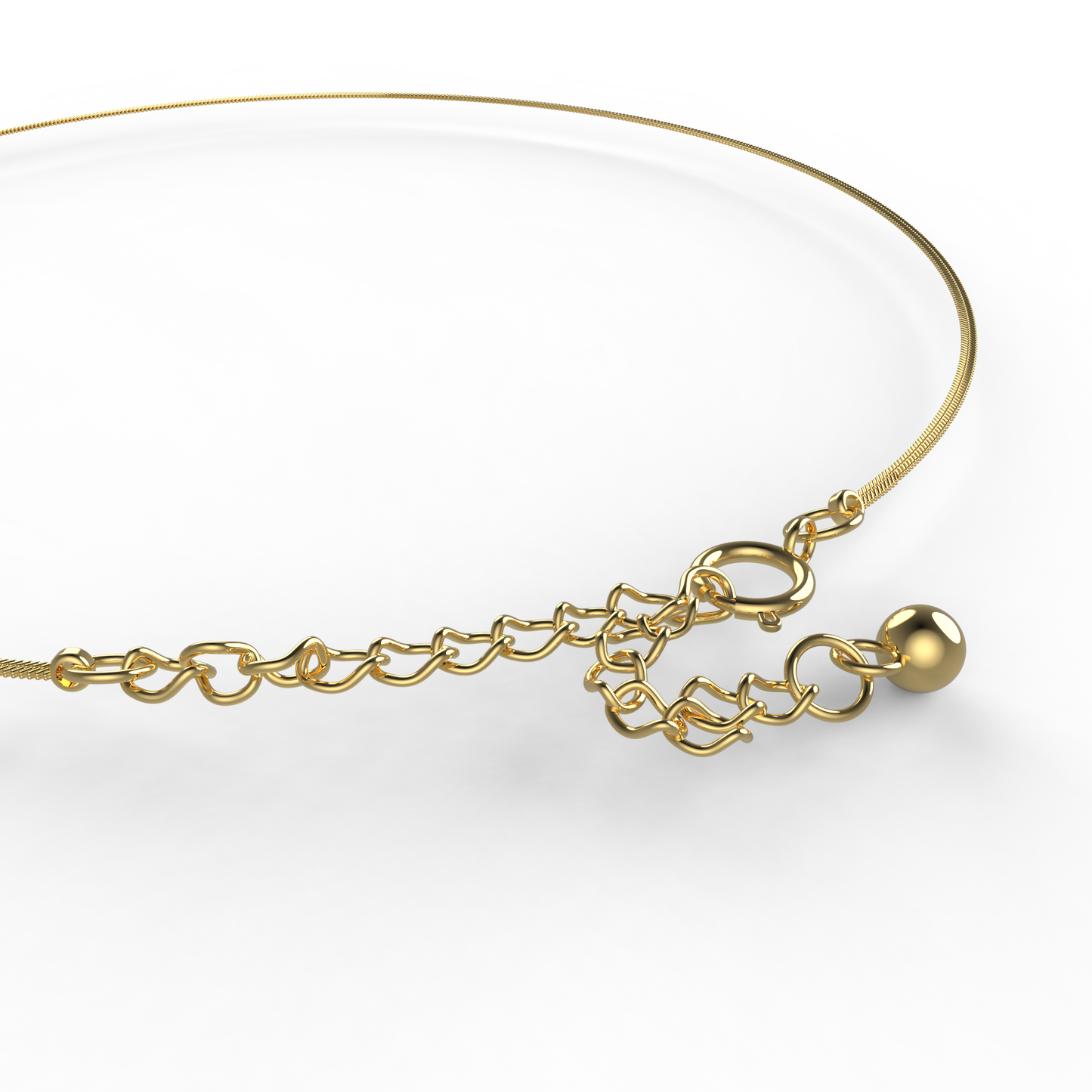 MINIMAL ANKLET GOLD